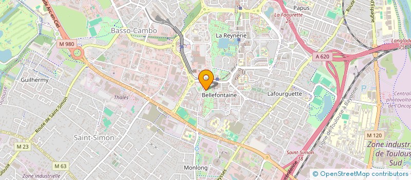 localisation de l'entreprise MONSIEUR ABDELHAK HAMDANI à TOULOUSE