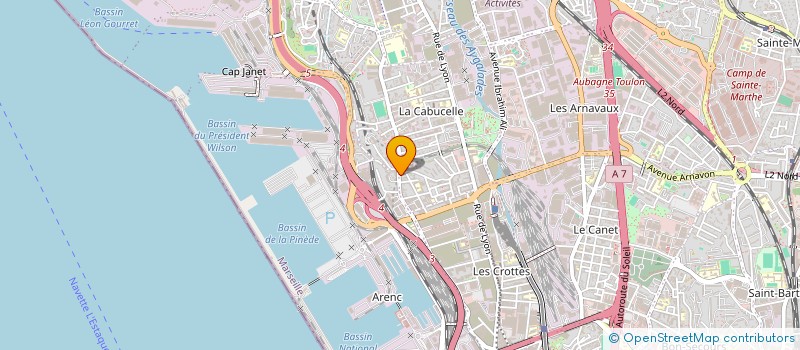 localisation de l'entreprise MONSIEUR ABDELHAK HAYDER à MARSEILLE