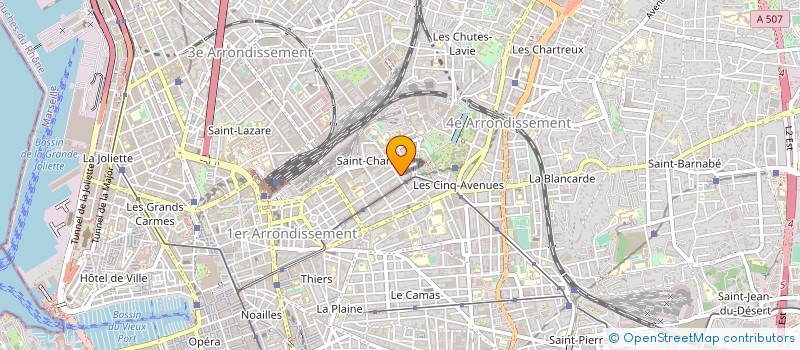 localisation de l'entreprise MONSIEUR ABDELHAK HNINE à MARSEILLE