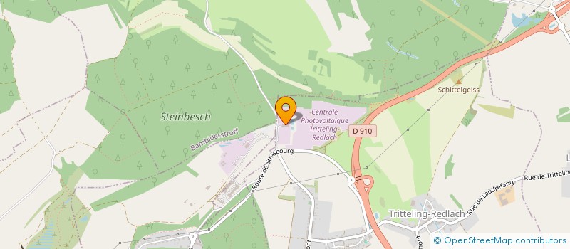 localisation de l'entreprise MONSIEUR ABDELHAK LACHAM  TRITTELING-REDLACH