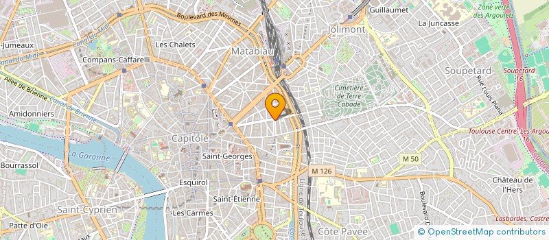 localisation de l'entreprise MONSIEUR ABDELHAK LAMKADMI  TOULOUSE