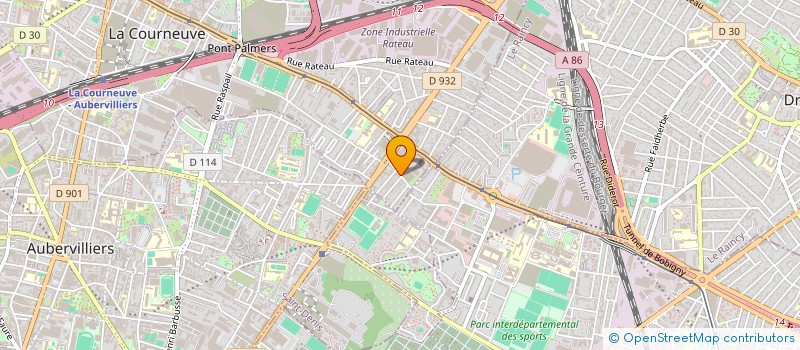 localisation de l'entreprise MONSIEUR ABDELHAK LICHEN à LA COURNEUVE