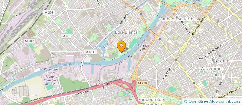 localisation de l'entreprise MONSIEUR ABDELHAK MAHI à LILLE
