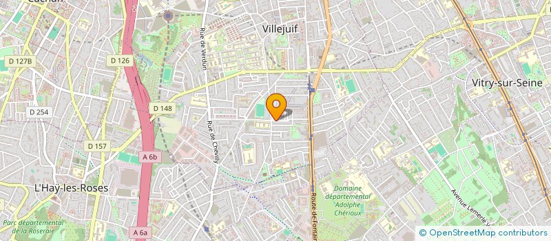 localisation de l'entreprise MONSIEUR ABDELHAK MAKHEDJOUF à VILLEJUIF