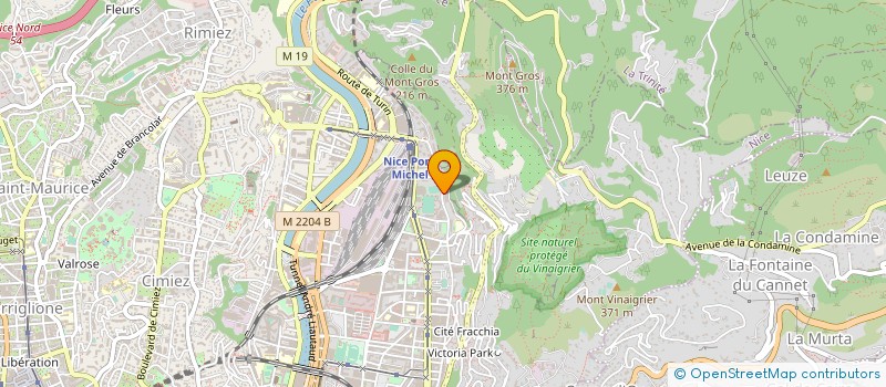 localisation de l'entreprise MONSIEUR ABDELHAK MAKHLOUFI à NICE