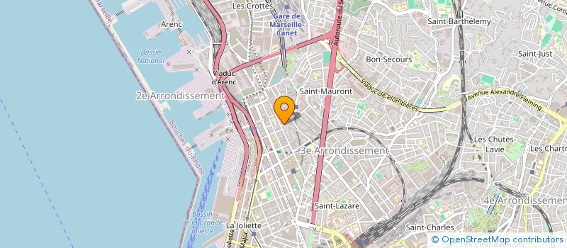 localisation de l'entreprise MONSIEUR ABDELHAK MANSOUR à MARSEILLE
