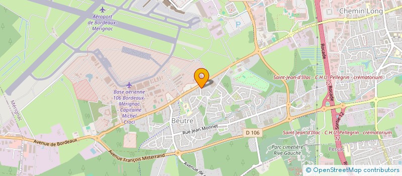 localisation de l'entreprise MONSIEUR ABDELHAK MISSOUM  MERIGNAC