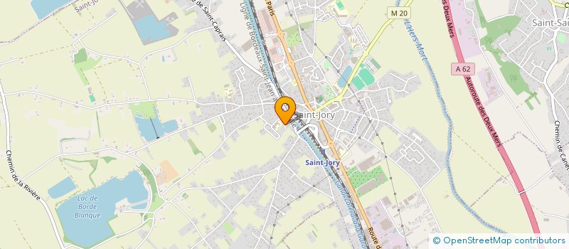 localisation de l'entreprise MONSIEUR ABDELHAK MSAYAH  SAINT-JORY