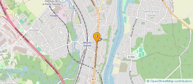 localisation de l'entreprise MONSIEUR ABDELHAK NADOURI à CORBEIL-ESSONNES