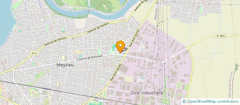 localisation de l'entreprise MONSIEUR ABDELHAK RAZZOUKI  MEYZIEU