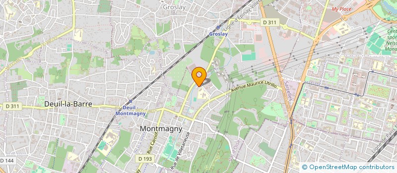 localisation de l'entreprise MONSIEUR ABDELHAK ROUABHI  MONTMAGNY