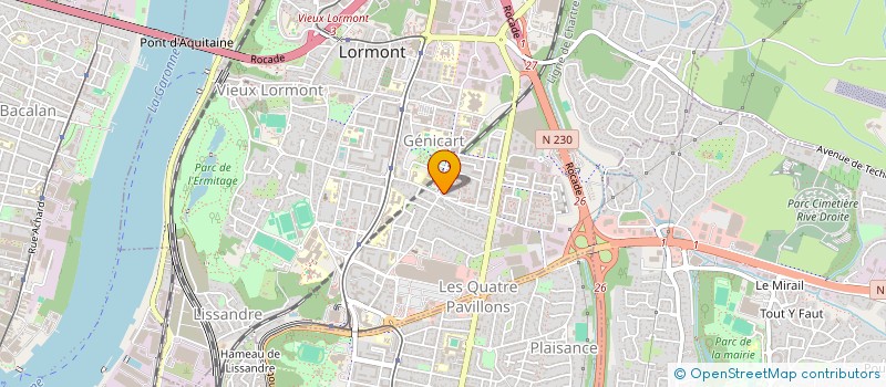 localisation de l'entreprise MONSIEUR ABDELHAK ROUBA ARMASSE à LORMONT
