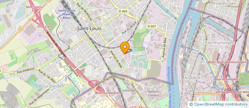 localisation de l'entreprise MONSIEUR ABDELHAK SABASSIB à SAINT-LOUIS