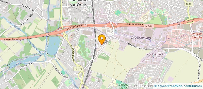 localisation de l'entreprise MONSIEUR ABDELHAK SOULT  BRETIGNY-SUR-ORGE