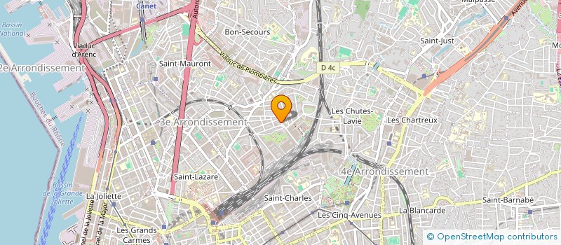 localisation de l'entreprise MONSIEUR ABDELHAK TAOUIL à MARSEILLE