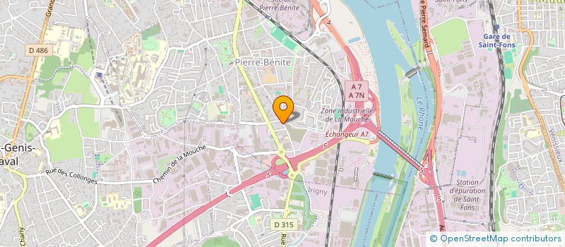 localisation de l'entreprise MONSIEUR ABDELHAK TCHEIR  OULLINS-PIERRE-BENITE