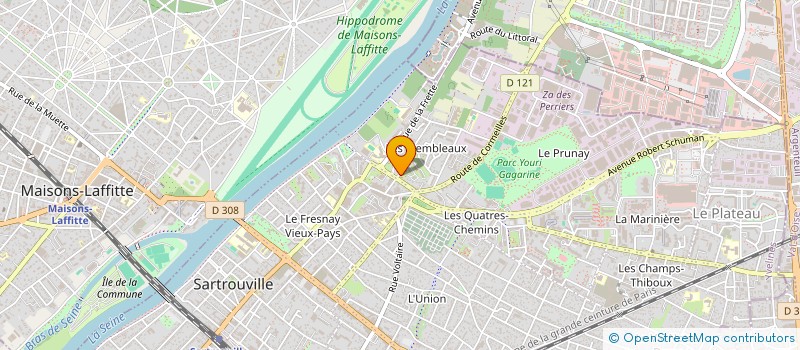 localisation de l'entreprise MONSIEUR ABDELHAK YOUCEFI à SARTROUVILLE