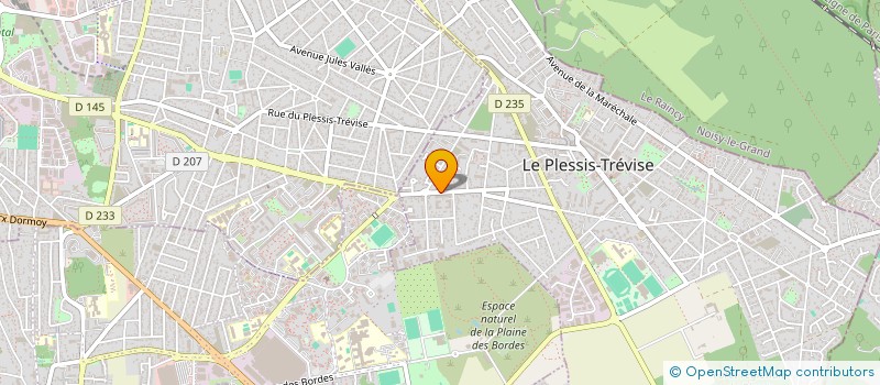 localisation de l'entreprise MONSIEUR ABDELHAK YOUNSI à LE PLESSIS-TREVISE
