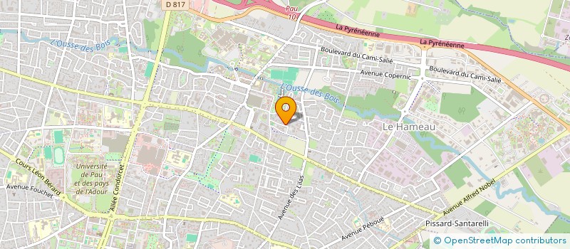 localisation de l'entreprise MONSIEUR ABDELHAK ZIANE à PAU
