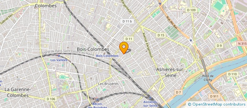 localisation de l'entreprise MONSIEUR ABDELHAK ZOUICHE à ASNIERES-SUR-SEINE