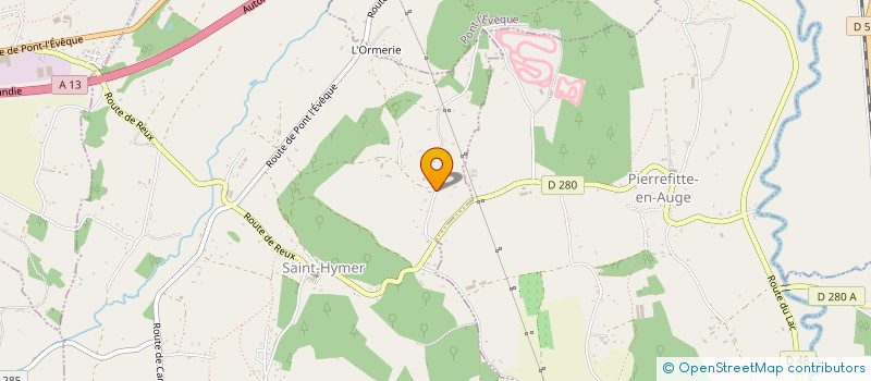 localisation de l'entreprise MONSIEUR ABDELHAKIM ABED  SAINT-HYMER