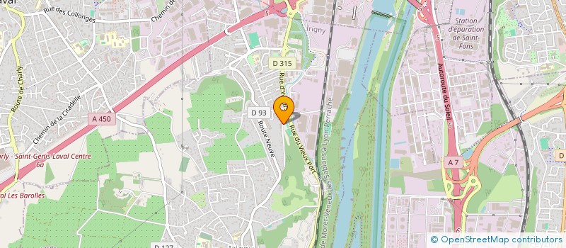 localisation de l'entreprise MONSIEUR ABDELHAKIM AFROUNI  BRIGNAIS