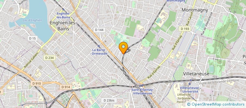 localisation de l'entreprise MONSIEUR ABDELHAKIM AHMIAN  DEUIL-LA-BARRE