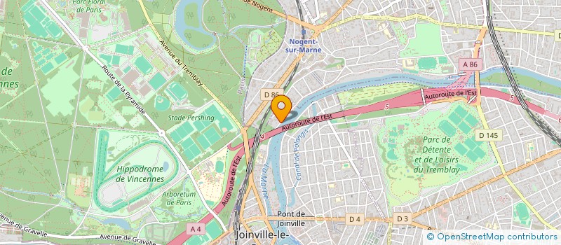 localisation de l'entreprise MONSIEUR ABDELHAKIM AKKOUCHE  JOINVILLE-LE-PONT