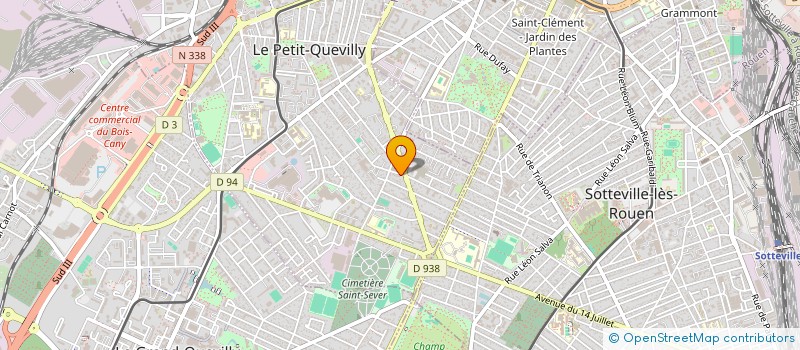 localisation de l'entreprise MONSIEUR ABDELHAKIM ALI ABBAS à LE PETIT-QUEVILLY