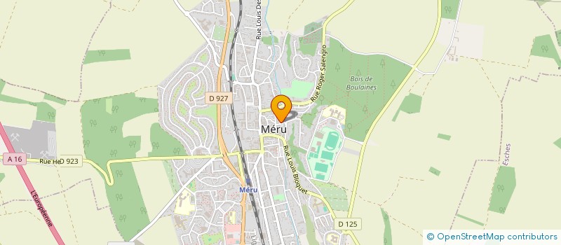 localisation de l'entreprise MONSIEUR ABDELHAKIM ARAB  MERU