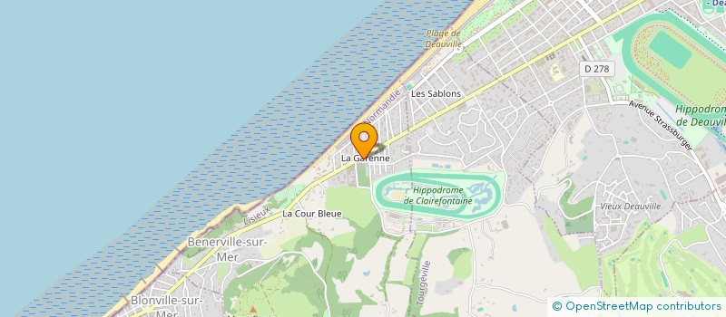 localisation de l'entreprise MONSIEUR ABDELHAKIM BAKHTI  BENERVILLE-SUR-MER