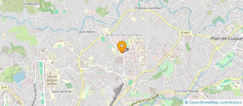 localisation de l'entreprise MONSIEUR ABDELHAKIM BELAMEIRI  MARSEILLE