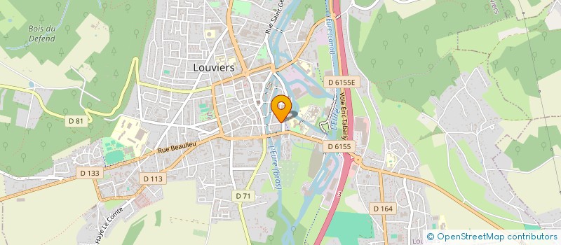 localisation de l'entreprise MONSIEUR ABDELHAKIM BELMOCKHTAR à LOUVIERS