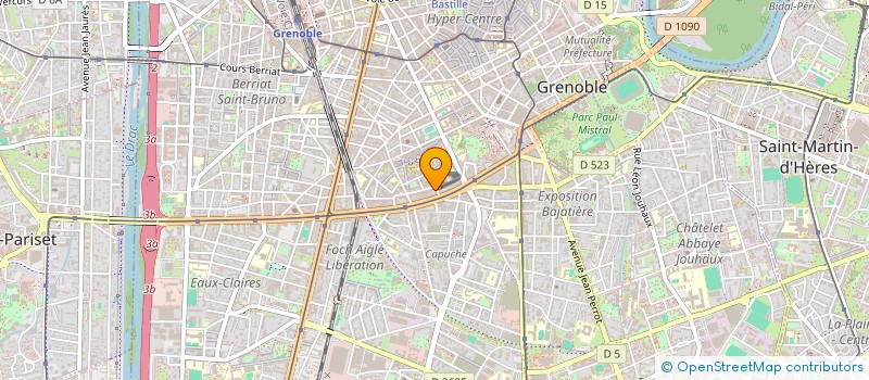 localisation de l'entreprise MONSIEUR ABDELHAKIM BOUKHALFA  GRENOBLE