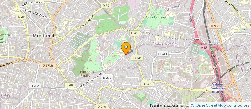 localisation de l'entreprise MONSIEUR ABDELHAKIM BOURI à MONTREUIL