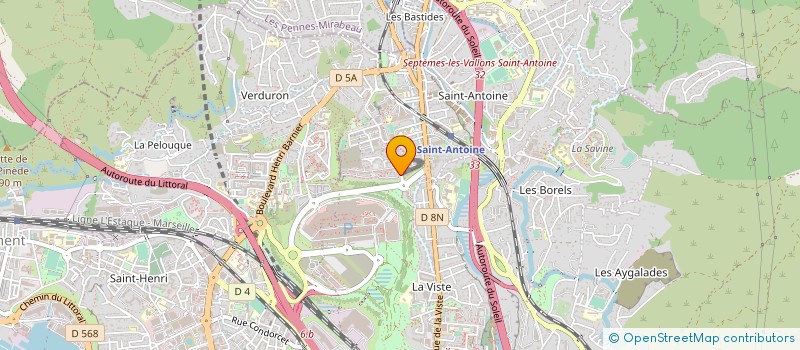 localisation de l'entreprise MONSIEUR ABDELHAKIM BOUSSAHEL à MARSEILLE