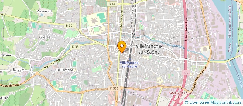 localisation de l'entreprise MONSIEUR ABDELHAKIM BRAHMI  VILLEFRANCHE-SUR-SAONE