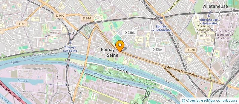 localisation de l'entreprise MONSIEUR ABDELHAKIM CHEMALI à EPINAY-SUR-SEINE