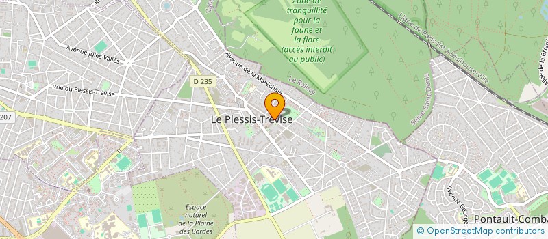 localisation de l'entreprise MONSIEUR ABDELHAKIM CHENOUNE à LE PLESSIS-TREVISE