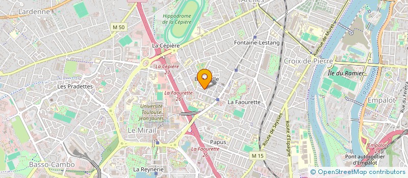 localisation de l'entreprise MONSIEUR ABDELHAKIM DERRER à TOULOUSE