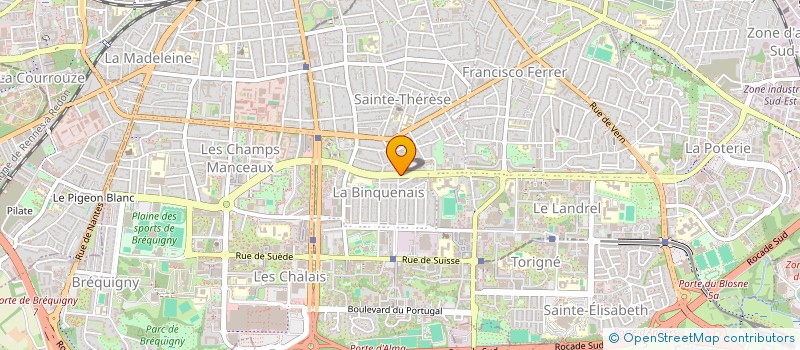 localisation de l'entreprise MONSIEUR ABDELHAKIM DIFALLAH  RENNES