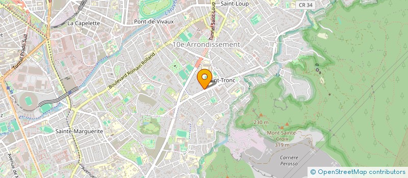 localisation de l'entreprise MONSIEUR ABDELHAKIM DJELTI  MARSEILLE