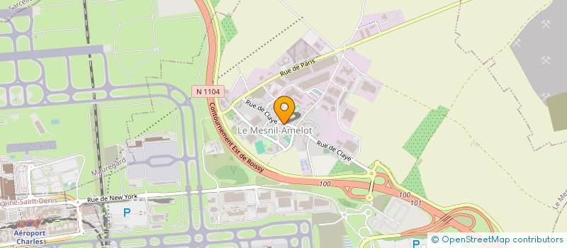 localisation de l'entreprise MONSIEUR ABDELHAKIM FALEK  LE MESNIL-AMELOT