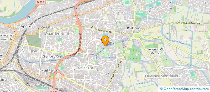 localisation de l'entreprise MONSIEUR ABDELHAKIM GHELAIMIA  AVIGNON