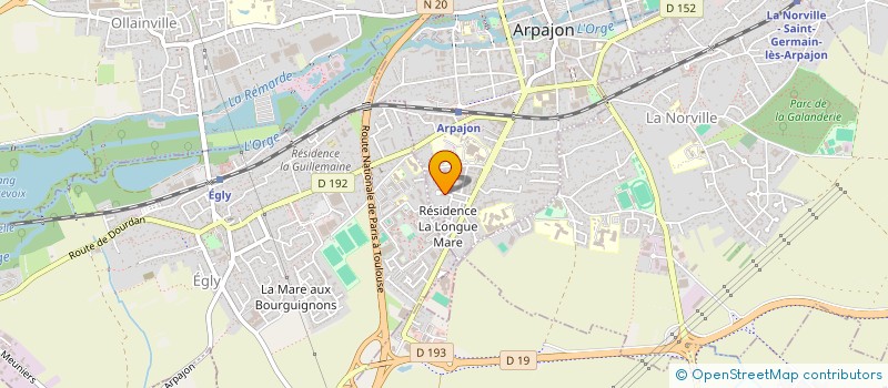 localisation de l'entreprise MONSIEUR ABDELHAKIM LAIRI à ARPAJON