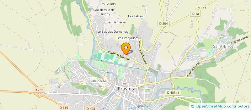 localisation de l'entreprise MONSIEUR ABDELHAKIM LOUNICI  PROVINS