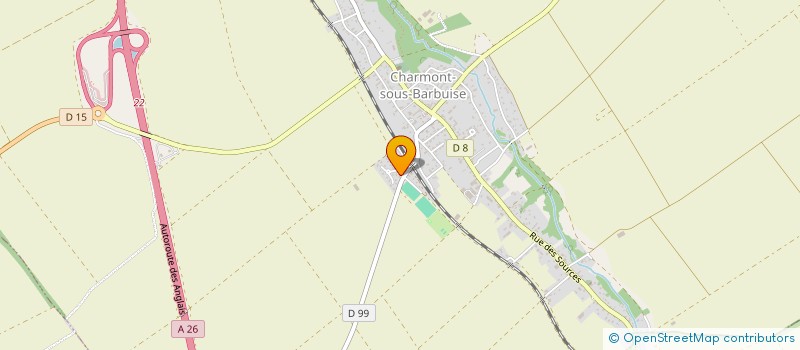 localisation de l'entreprise MONSIEUR ABDELHAKIM MEHDI  CHARMONT-SOUS-BARBUISE