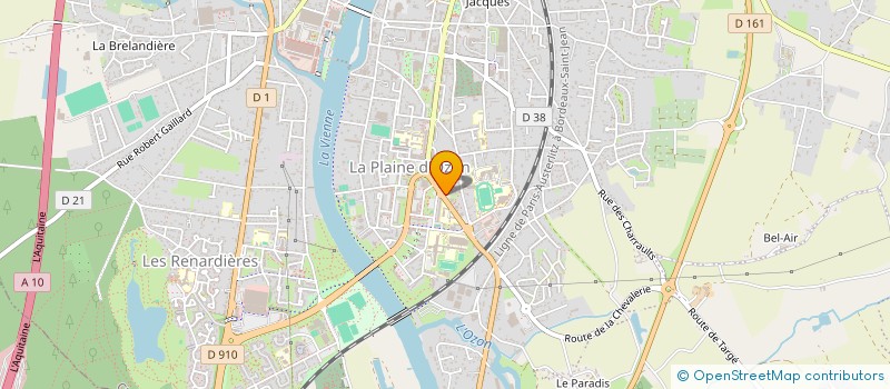 localisation de l'entreprise MONSIEUR ABDELHAKIM MERBAH  CHATELLERAULT