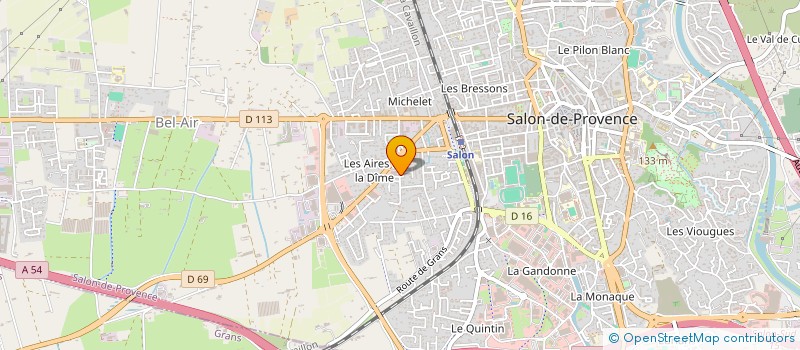 localisation de l'entreprise MONSIEUR ABDELHAKIM MESSAOUDI  SALON-DE-PROVENCE