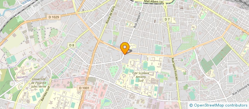 localisation de l'entreprise MONSIEUR ABDELHAKIM MIHOUBI  AMIENS